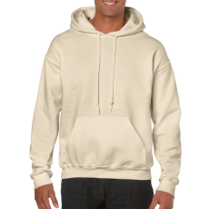 GILDAN Kenguru zsebes kapucnis pulóver, Gildan GI18500, Sand-XL