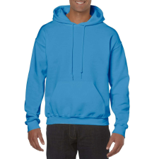 GILDAN Kenguru zsebes kapucnis pulóver, Gildan GI18500, Sapphire-5XL férfi pulóver, kardigán