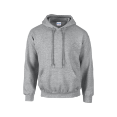 GILDAN Kenguru zsebes kapucnis pulóver, Gildan GI18500, Sport Grey-M
