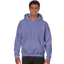 GILDAN Kenguru zsebes kapucnis pulóver, Gildan GI18500, Violet-2XL férfi pulóver, kardigán