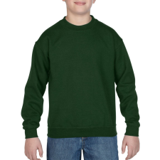 GILDAN kereknyakú gyerek pulóver, GIB18000, Forest Green-XL gyerek pulóver, kardigán