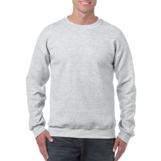 GILDAN Kereknyakú körkötött pulóver, Gildan GI18000, Ash-3XL