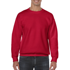 GILDAN Kereknyakú körkötött pulóver, Gildan GI18000, Cherry Red-XL férfi pulóver, kardigán