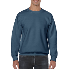 GILDAN Kereknyakú körkötött pulóver, Gildan GI18000, Indigo Blue-3XL férfi pulóver, kardigán