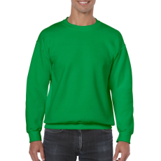 GILDAN Kereknyakú körkötött pulóver, Gildan GI18000, Irish Green-M