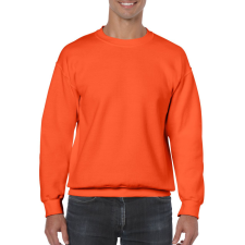 GILDAN Kereknyakú körkötött pulóver, Gildan GI18000, Orange-4XL férfi pulóver, kardigán