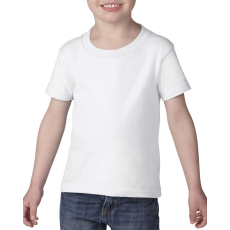 GILDAN Kereknyakú rövid ujjú gyerek póló, Gildan GIP5100, White-3T (M)