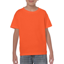 GILDAN Kereknyakú rövid ujjú gyerekpóló, Gildan GIB5000, Orange-XL gyerek póló