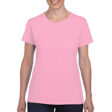 GILDAN Kerknyakú karcsusított női póló, Gildan GIL5000, Light Pink-2XL