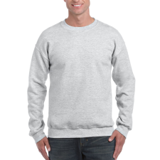 GILDAN Környakas unisex prémium pulóver, Gildan GI12000, Ash-2XL férfi pulóver, kardigán