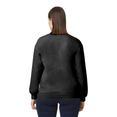 GILDAN Környakú uniszex pulóver, Gildan GISF000, Black-2XL