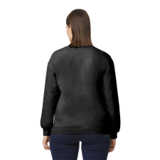 GILDAN Környakú uniszex pulóver, Gildan GISF000, Black-4XL férfi pulóver, kardigán