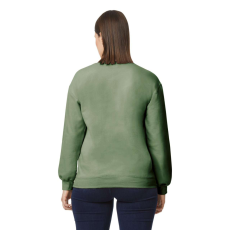 GILDAN Környakú uniszex pulóver, Gildan GISF000, Military Green-3XL