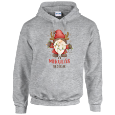 GILDAN Mikulás segédje - Unisex Kapucnis Pulóver női pulóver, kardigán