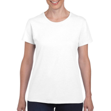 GILDAN Női póló Rövid ujjú Gildan Ladies&#039; Heavy Cotton? T-Shirt - S, Fehér női póló