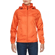 GILDAN Női széldzseki Gildan GILWR800 Hammer Ladies Windwear Jacket -M, Orange női dzseki, kabát