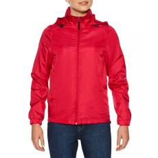 GILDAN Női széldzseki Gildan GILWR800 Hammer Ladies Windwear Jacket -M, Red
