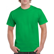 GILDAN Pamut póló GI5000 Gildan heavy körkötött, Zöld-S férfi póló
