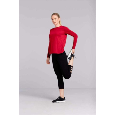 GILDAN Póló (Gildan Performance) női hosszú ujjú női (153g/m2) black, S