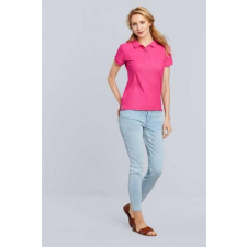 GILDAN Póló (Gildan Premium Cotton) női, heliconia, L munkaruha