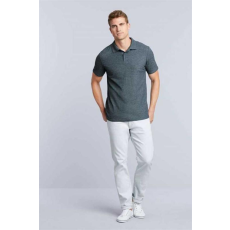 GILDAN Póló (Gildan Softstyle) galléros férfi férfi (100%pamut 177g/m2) navy, 3XL