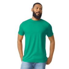 GILDAN Póló (Gildan Softstyle) unisex, kelly mist, M munkaruha