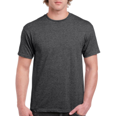 GILDAN Póló (Gildan Ultra Cotton) (100%pamut 203g/m2) dark heather, XL