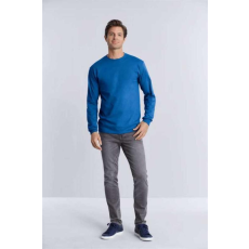 GILDAN Póló (Gildan Ultra Cotton) hosszú ujjú unisex (100%pamut 205g/m2) dark chocolate, 2XL