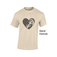 GILDAN Póló -Ló szív