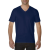 GILDAN Premium Cotton® felnőtt v-nyakú póló (navy, M)
