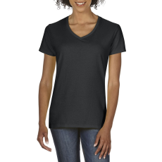 GILDAN Premium Cotton® női póló (black, L)