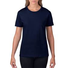 GILDAN Premium Cotton® női póló (navy, 2XL) női póló