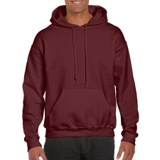 GILDAN Prémium kapucnis pulóver, Gildan GI12500, Maroon-XL férfi pulóver, kardigán