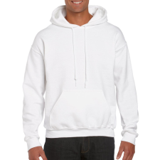 GILDAN Prémium kapucnis pulóver, Gildan GI12500, White-XL férfi pulóver, kardigán