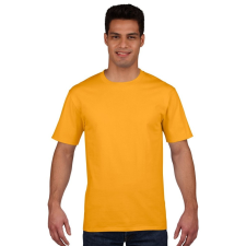 GILDAN prémium pamut póló, aranysárga férfi póló