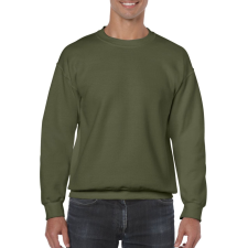 GILDAN Pulóver (Gildan Heavy Blend) (50%pamut) military green, L munkaruha