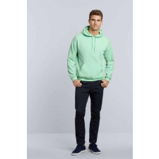 GILDAN Pulóver (Gildan Heavy Blend) férfi kapucnis unisex, black, L munkaruha