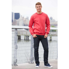 GILDAN Pulóver (Gildan Heavy Blend) unisex (50%pamut) heather sport scarlet red, M