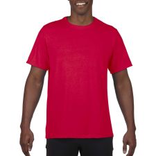 GILDAN Rövid ujjú Actíve Fit férfi sport póló, Gildan GI46000, Sport Scarlet Red-S férfi póló