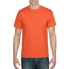 GILDAN Rövid ujjú kereknyakú unisex póló, Gildan GI8000, Orange-2XL