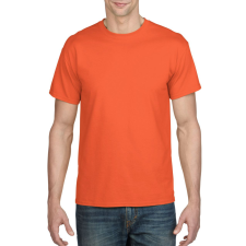 GILDAN Rövid ujjú kereknyakú unisex póló, Gildan GI8000, Orange-M férfi póló