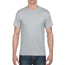 GILDAN Rövid ujjú kereknyakú unisex póló, Gildan GI8000, Sport Grey-3XL férfi póló