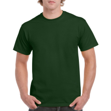 GILDAN Rövid ujjú klasszikus szabású póló, Gildan GI5000, Forest Green-3XL férfi póló