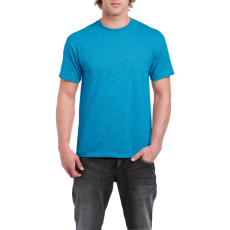 GILDAN Rövid ujjú klasszikus szabású póló, Gildan GI5000, Heather Sapphire-XL