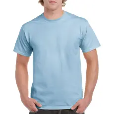 GILDAN Rövid ujjú klasszikus szabású póló, Gildan GI5000, Light Blue-5XL
