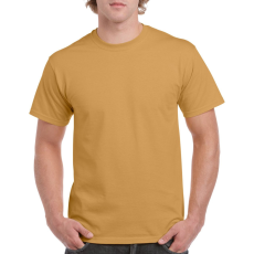 GILDAN Rövid ujjú klasszikus szabású póló, Gildan GI5000, Old Gold-3XL