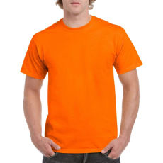 GILDAN Rövid ujjú klasszikus szabású póló, Gildan GI5000, S.Orange-5XL