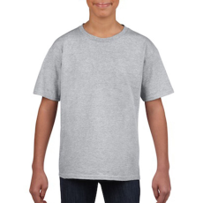 GILDAN Rövid ujjú Softstyle gyerekpóló, Gildan GIB64000, RS Sport Grey-XS