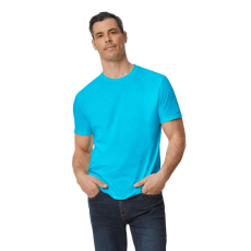 GILDAN Softstyle® felnőtt póló (Caribbean Blue, L)