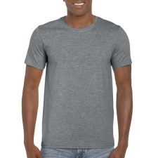 GILDAN Softstyle® felnőtt póló (graphite heather, S) munkaruha